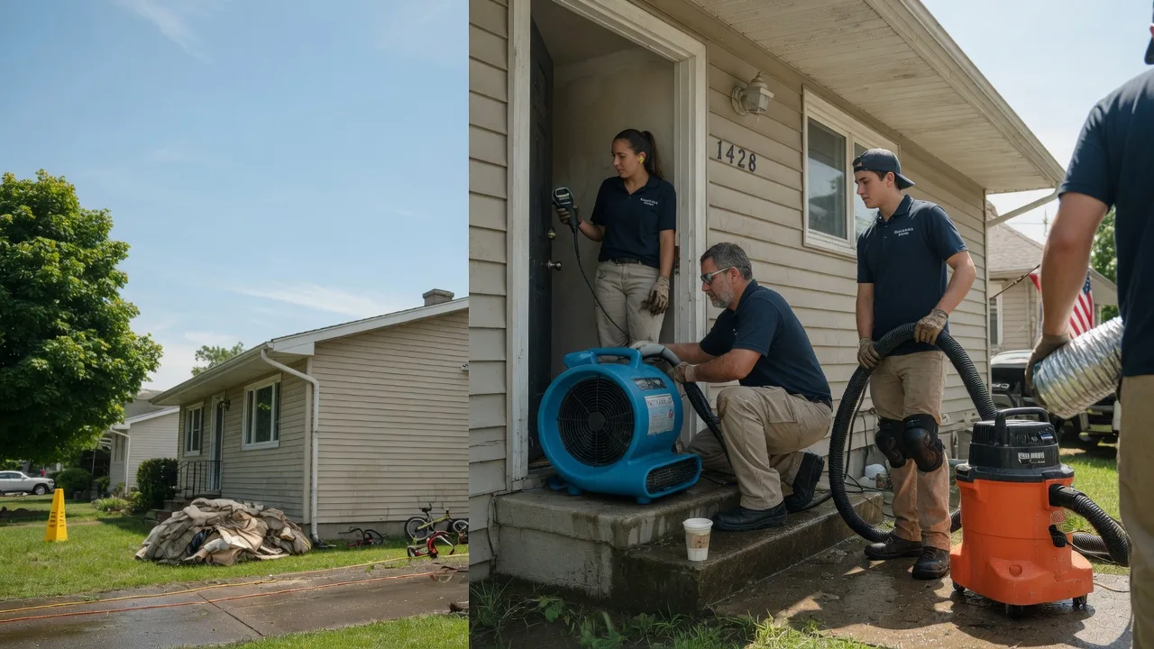Water Damage Restoration in Levasy, MO near me